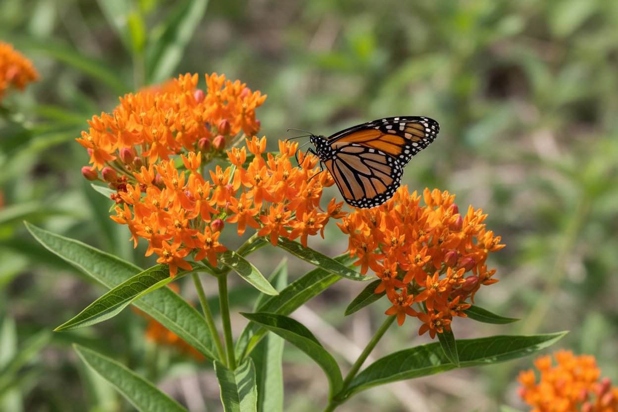 Butterfly Weed flowers