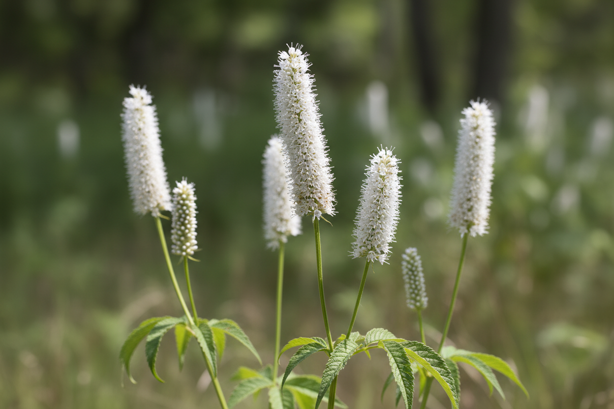 Canadian Burnet flowers
